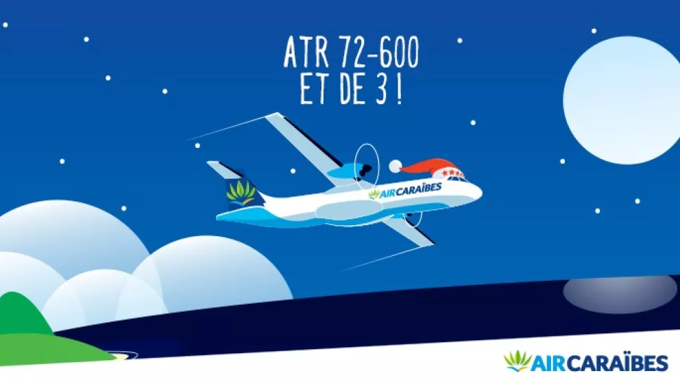 Décembre 2019, un troisième ATR 72-600 pour Air Caraïbes