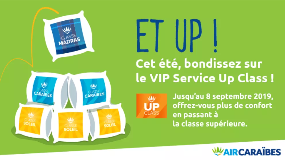 Voyagez surclassés cet été avec Up class !