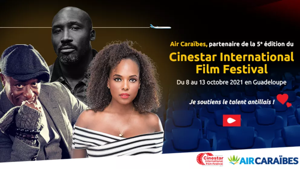 Air Caraïbes, partenaire officiel du Cinestar International Film Festival