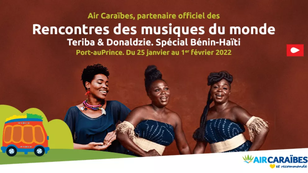 Air Caraïbes partenaire officiel du Festival des Rencontres des musiques du monde