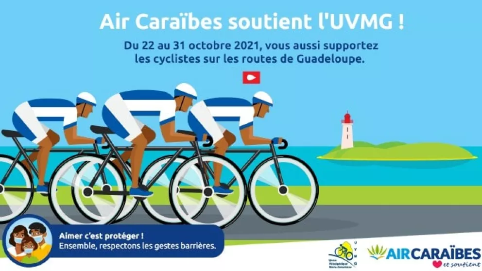 Air Caraïbes, soutient l’UVMG !