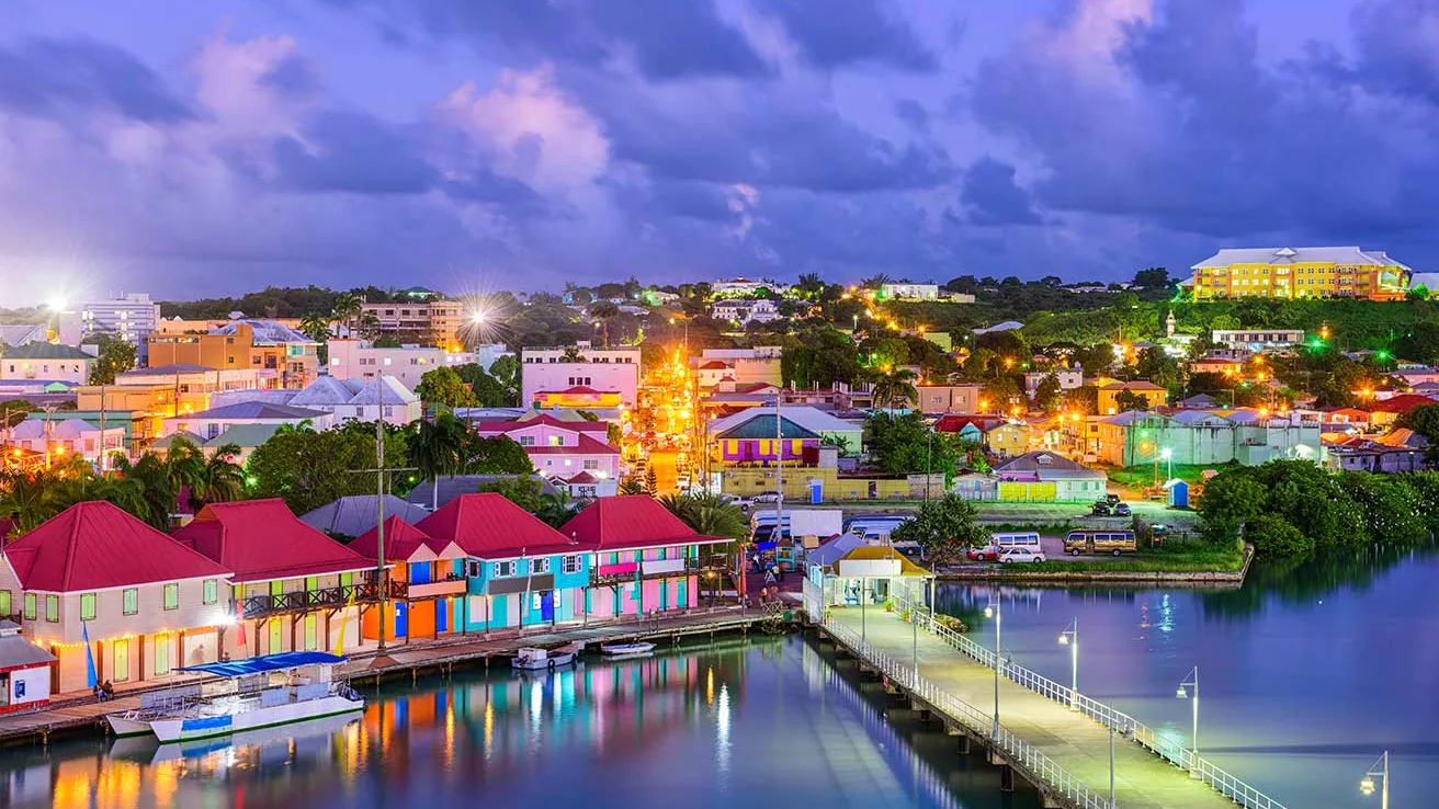 St. John&#039;s au port d&#039;Antigua