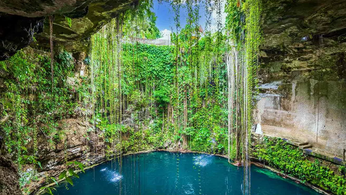 Ik-Kil Cenote, Mexique