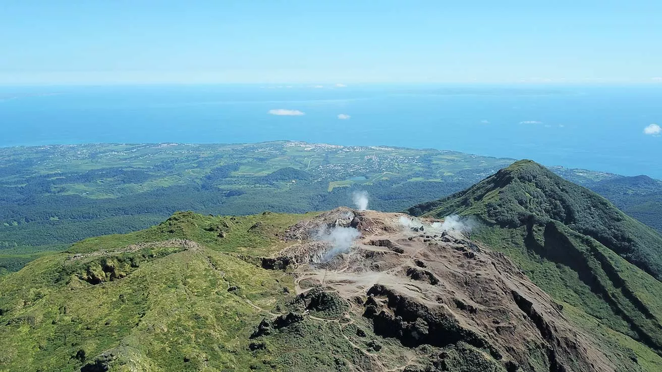 Volcan de la Soufriere Guadeloupe