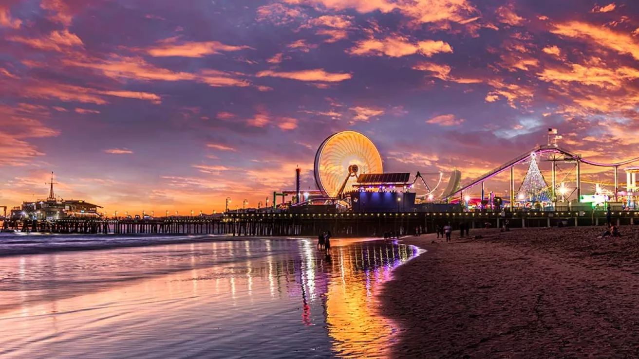 Santa Monica à Los Angeles