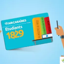 Carte étudiante 18-29 Air Caraibes