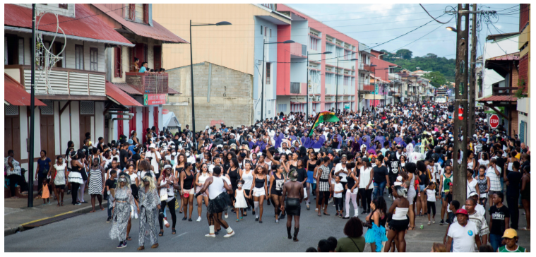 Défile carnaval Guyane