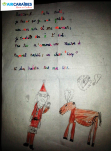 lettre au pere noel tessa