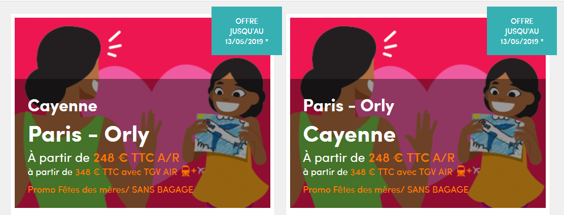 Offre promo fête des mères 2019