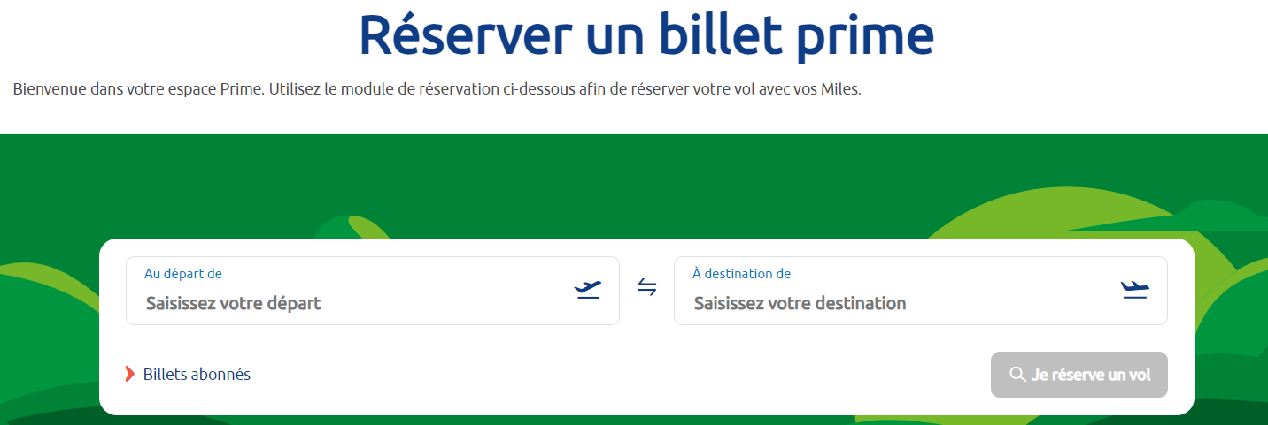 Module de réservation du site