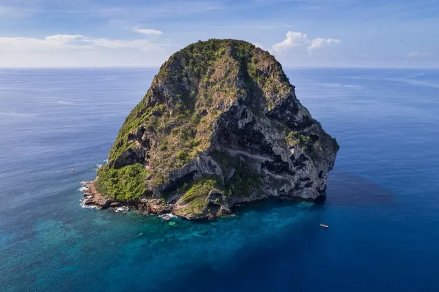 Vue du Rocher du Diamant