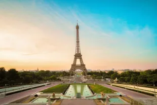 Tour Eiffel en fin de journée