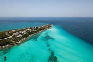 Vue aérienne Cancun